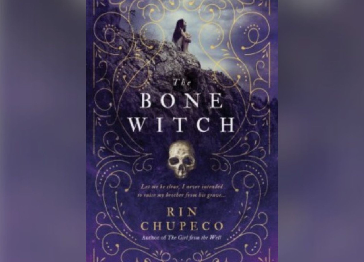 Book cover: "The Bone Witch by Rin Chupeco"